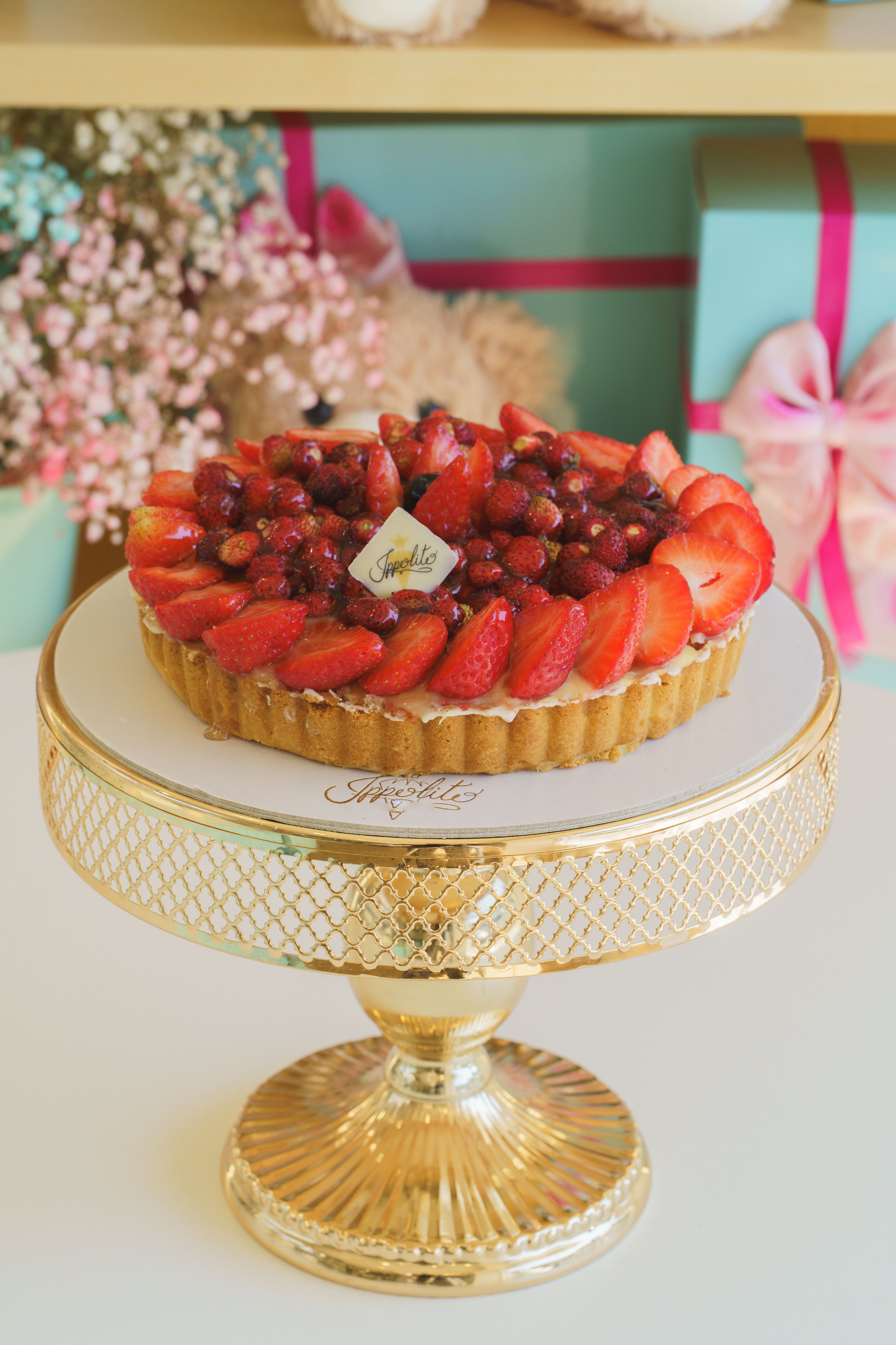 Crostata fragoline e fragole