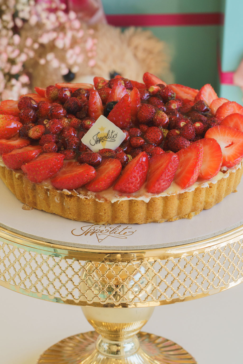 Crostata fragoline e fragole