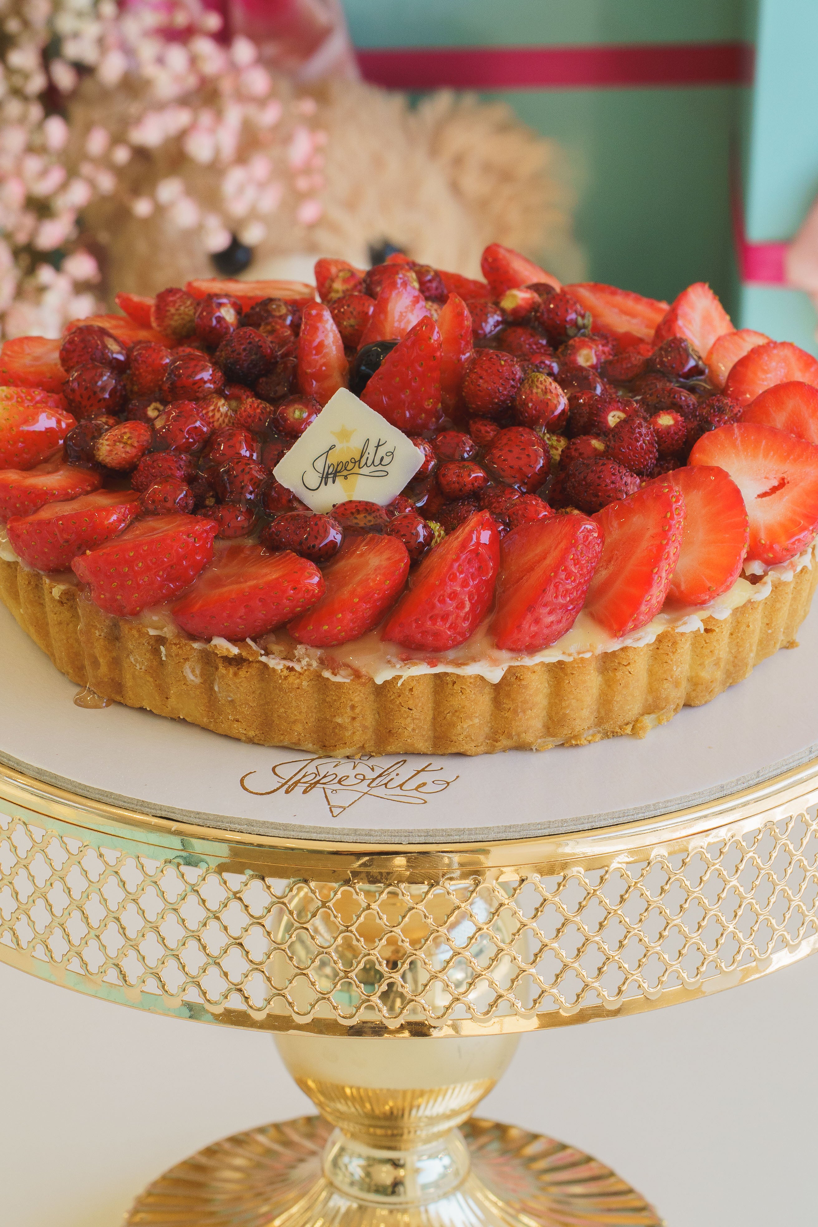 Crostata fragoline e fragole