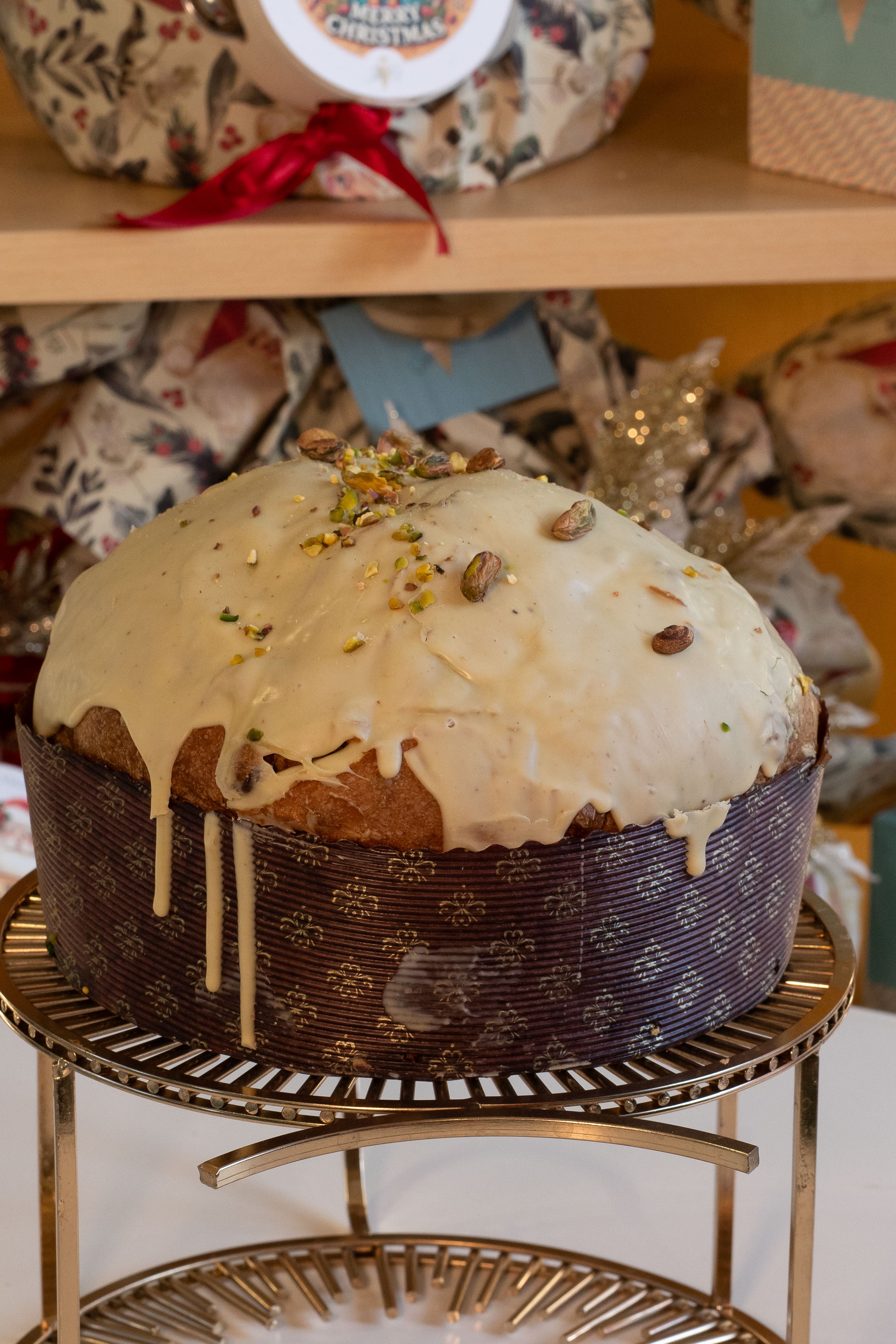 Panettone pistacchio