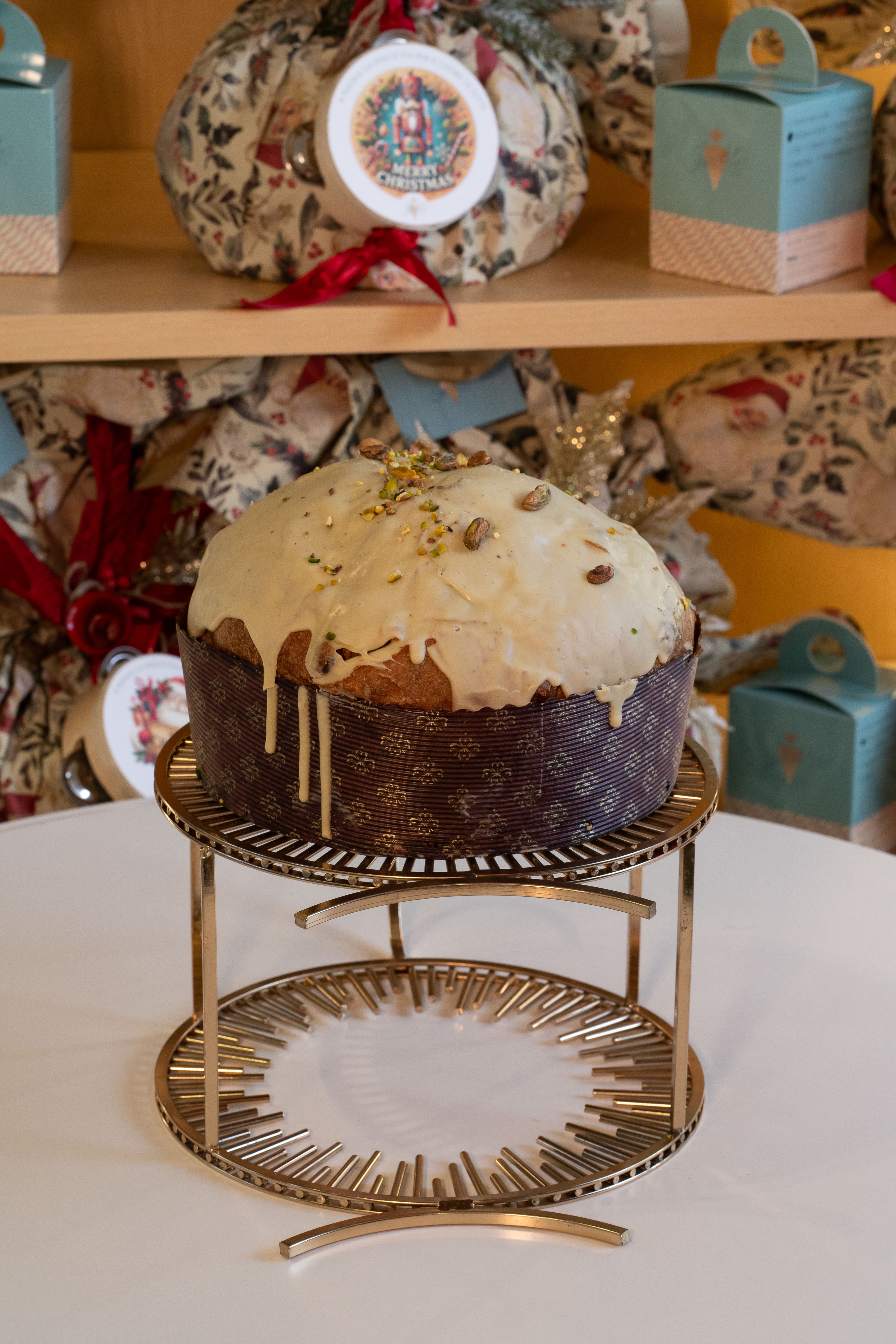 Panettone pistacchio