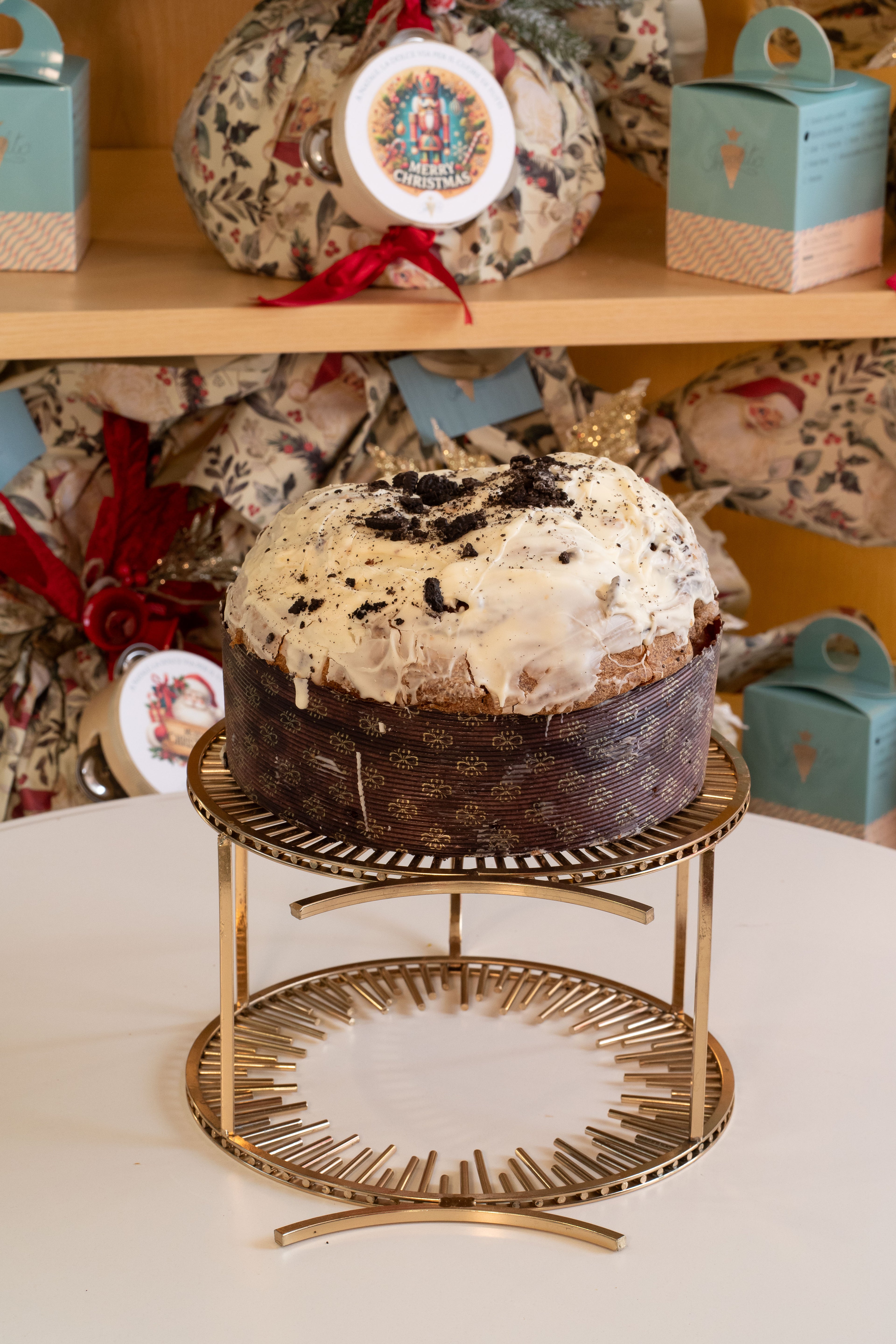 Panettone oreo